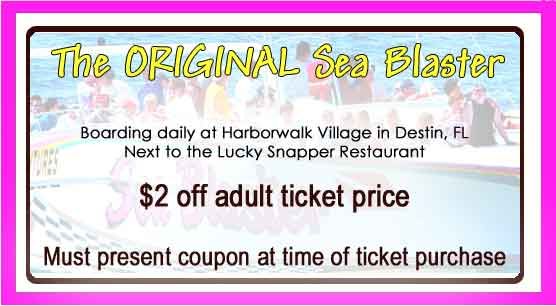 sea blaster coupon
